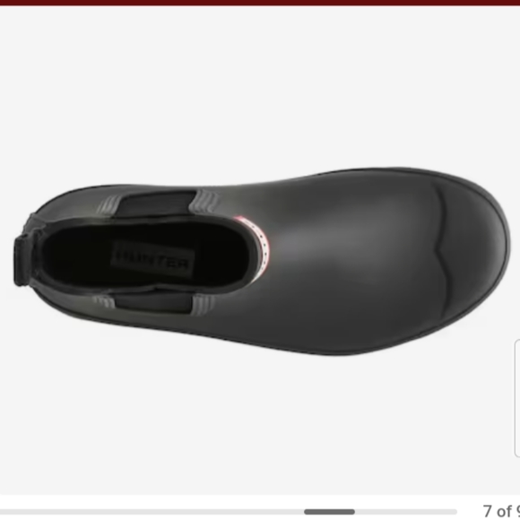 Hunter original ladies Chelsea rain boots - Picture 8 of 8